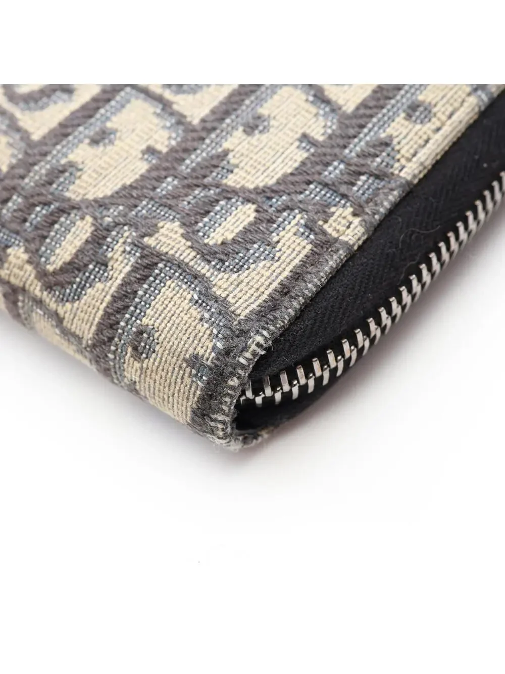 Dior Oblique Around Long Wallet Canvas #279601D56B